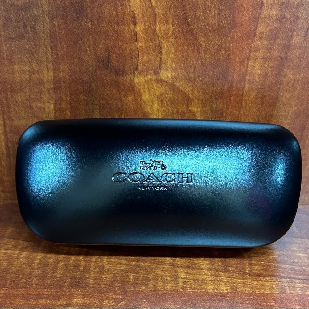 Coach Hard Shell Black Eyewear Case EXCELLENT COND!